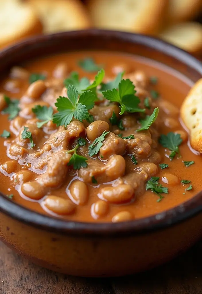 28 Beef and Bean Dip Recipes That Feed a Crowd - 14. Beef and White Bean Dip