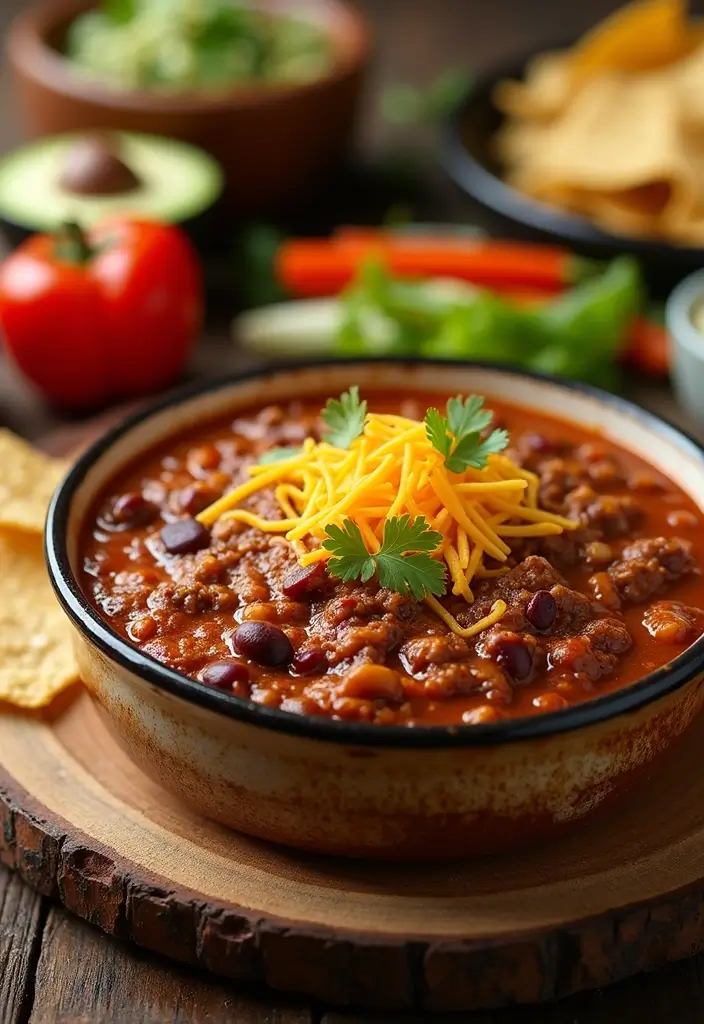 28 Beef and Bean Dip Recipes That Feed a Crowd - 23. Smoky Chipotle Beef and Bean Dip
