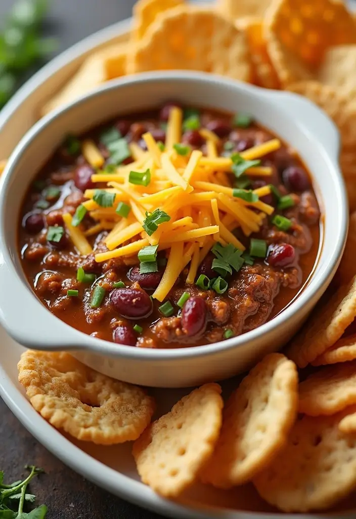 28 Beef and Bean Dip Recipes That Feed a Crowd - 5. Creamy Beef and Bean Dip