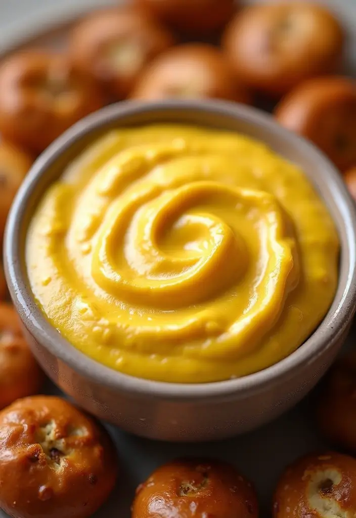 28 Cheap Dip Recipes for a Crowd on a Budget - 23. Sweet and Spicy Mustard Dip
