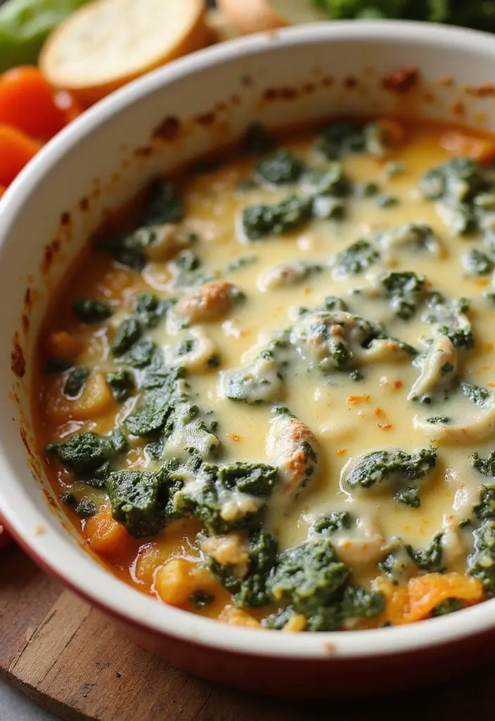 28 Cheap Dip Recipes for a Crowd on a Budget - 3. Creamy Spinach Dip