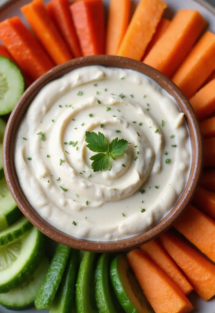 28 Cheap Dip Recipes for a Crowd on a Budget - 6. White Bean Dip