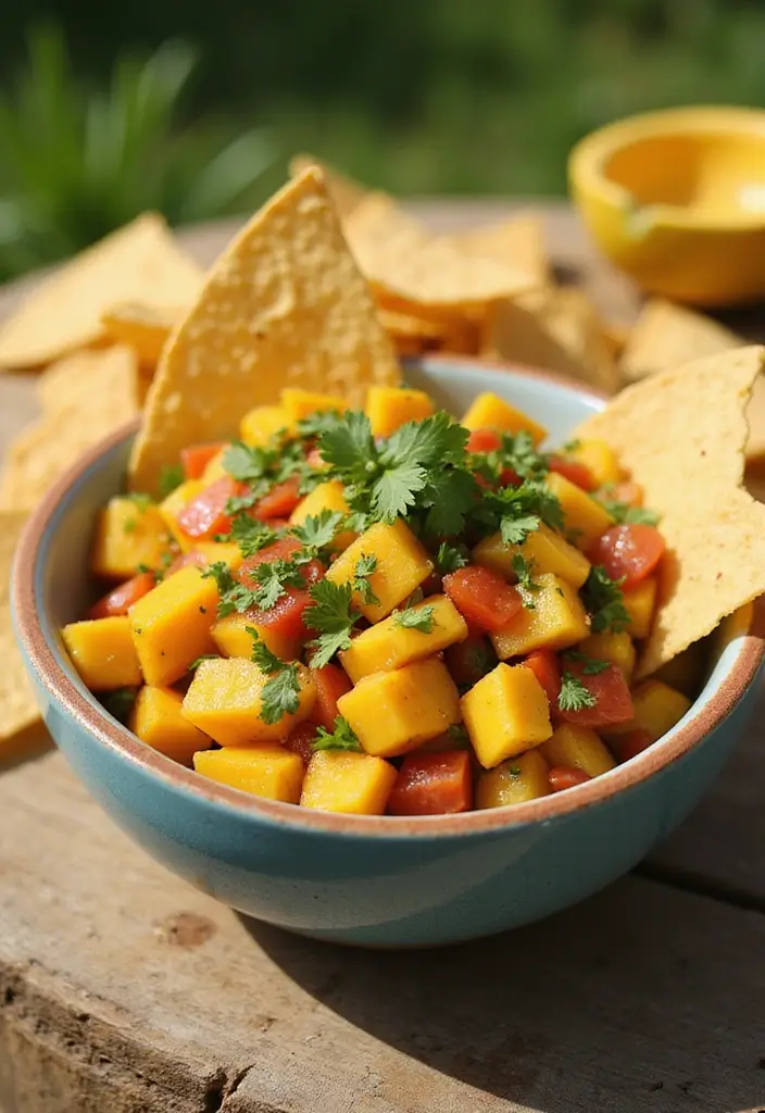 28 Cold Dip Recipes for Chips That Are Crowd Favorites - 19. Mango Salsa