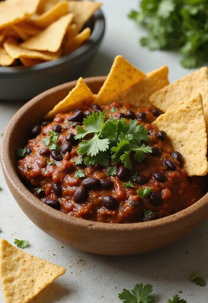 28 Cold Dip Recipes for Chips That Are Crowd Favorites - 22. Chipotle Black Bean Dip