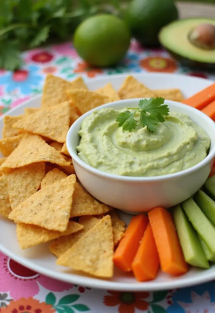 28 Cold Dip Recipes for Chips That Are Crowd Favorites - 27. Cilantro Lime Avocado Dip