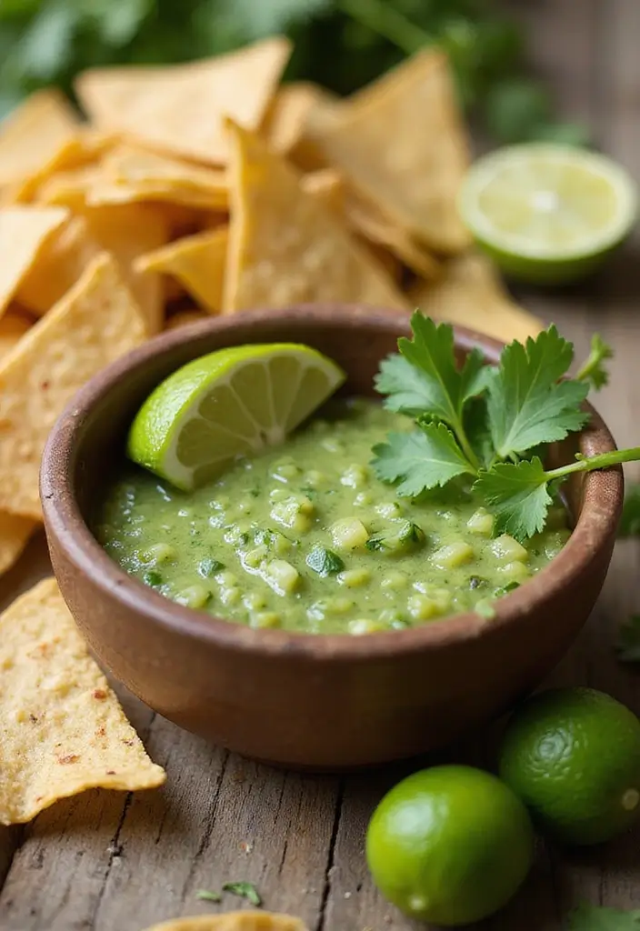 28 Cold Dip Recipes for Chips That Are Crowd Favorites - 4. Cilantro Lime Salsa