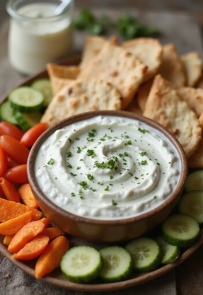 28 Cold Dip Recipes for Chips That Are Crowd Favorites - 9. Tzatziki Sauce