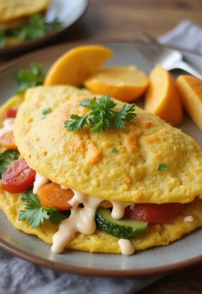 28 Creative Leftover Rotel Cheese Dip Recipes to Reuse Extras - 4. Cheesy Rotel Dip Omelette