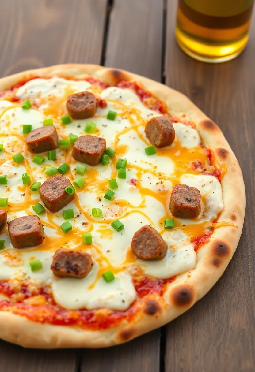 28 Creative Leftover Rotel Cheese Dip Recipes to Reuse Extras - 5. Rotel Cheese Dip Pizza