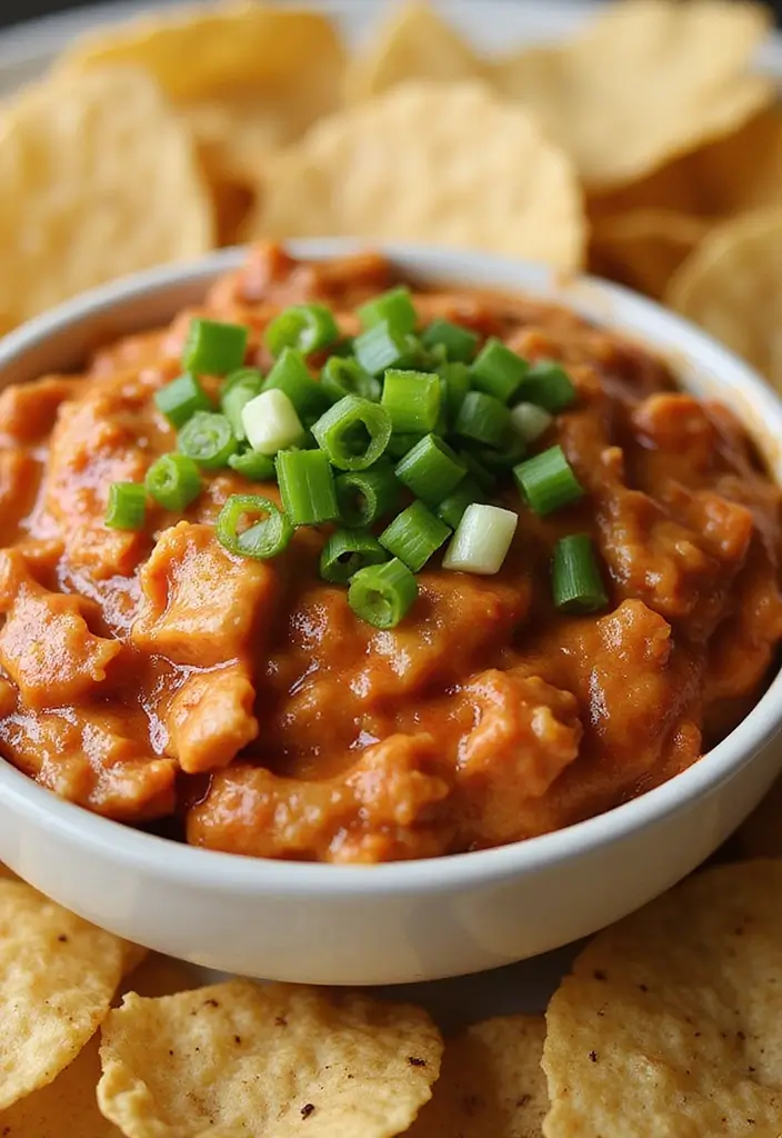 28 Easy Crock Pot Dip Recipes for Quick Entertaining - 12. BBQ Chicken Dip