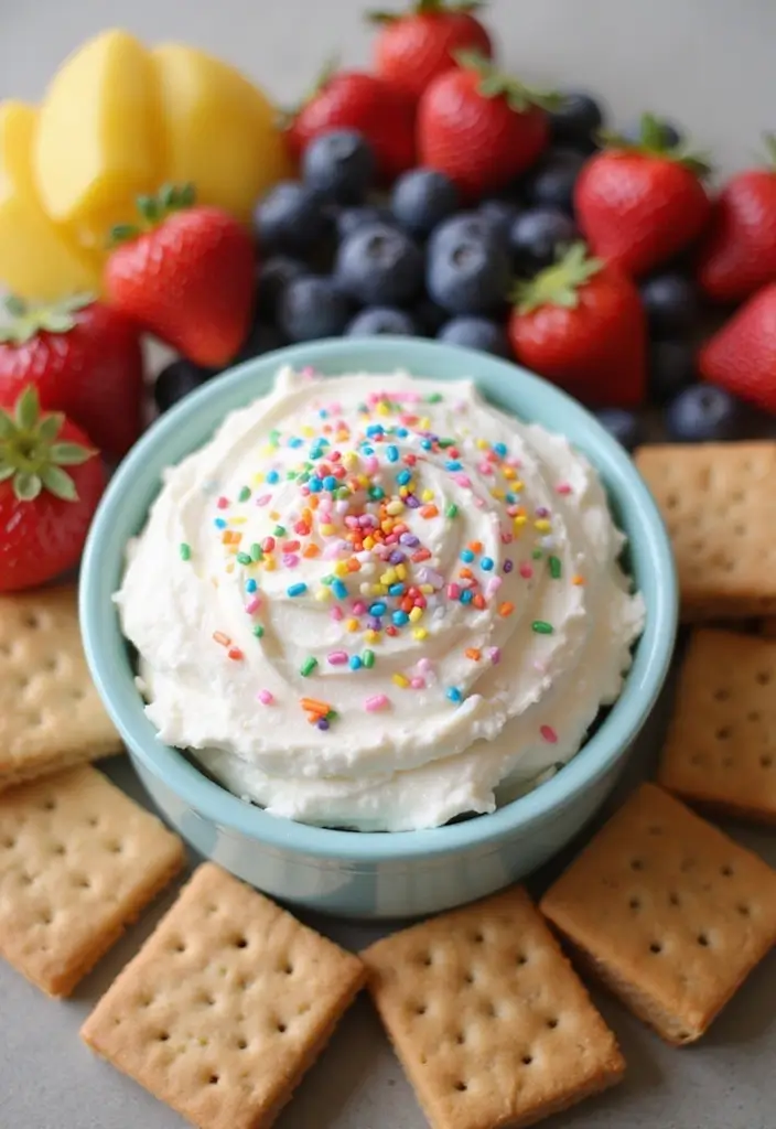 28 Easy Crock Pot Dip Recipes for Quick Entertaining - 28. Birthday Cake Dip