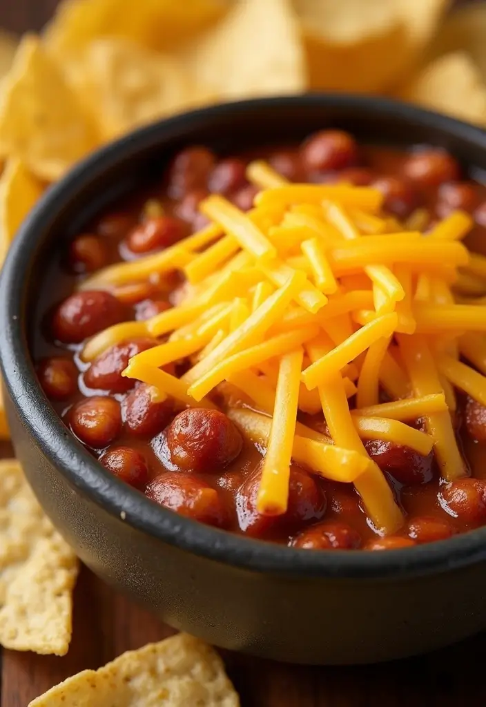 28 Easy Crock Pot Dip Recipes for Quick Entertaining - 3. Chili Cheese Dip