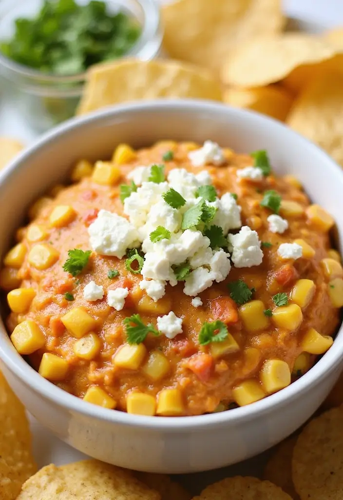 28 Easy Crock Pot Dip Recipes for Quick Entertaining - 6. Mexican Street Corn Dip