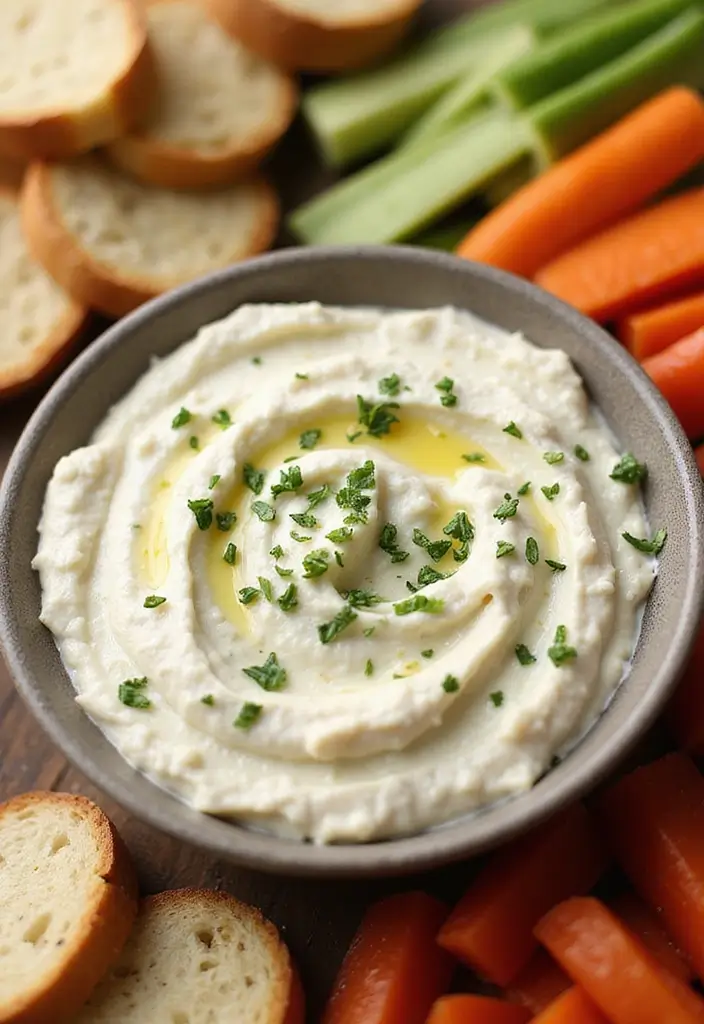 28 Easy Crock Pot Dip Recipes for Quick Entertaining - 8. Garlic Parmesan Dip