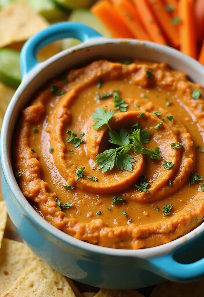 28 Easy Hot Dip Recipes That Work for Any Party - 15. Sweet Potato and Black Bean Dip