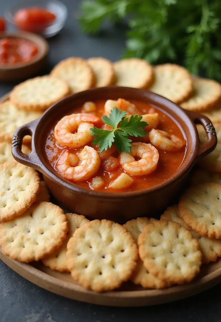 28 Easy Hot Dip Recipes That Work for Any Party - 17. Shrimp Cocktail Dip