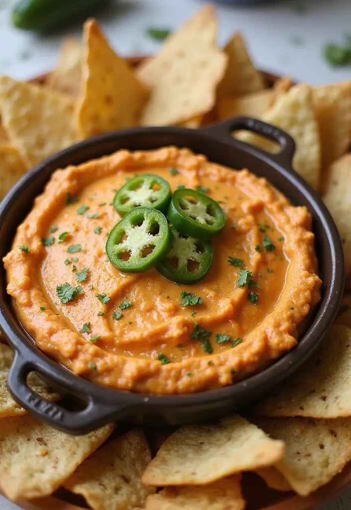 28 Easy Hot Dip Recipes That Work for Any Party - 3. Cheesy Jalapeño Popper Dip