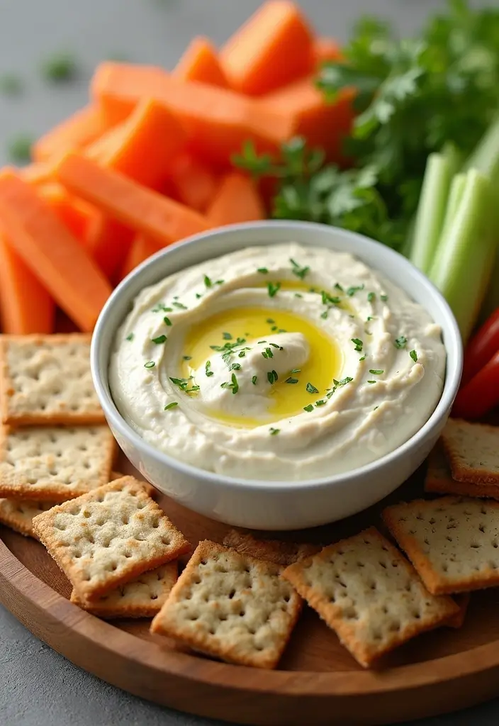 28 Easy Hot Dip Recipes That Work for Any Party - 6. White Bean and Garlic Dip