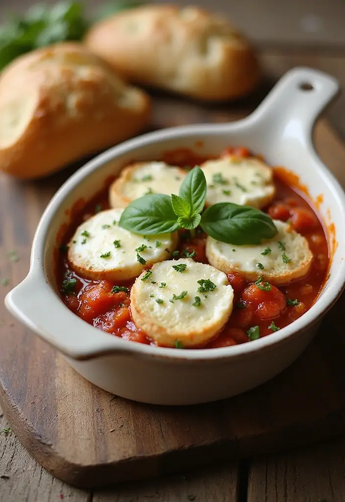 28 Easy Hot Dip Recipes That Work for Any Party - 7. Baked Bruschetta Dip