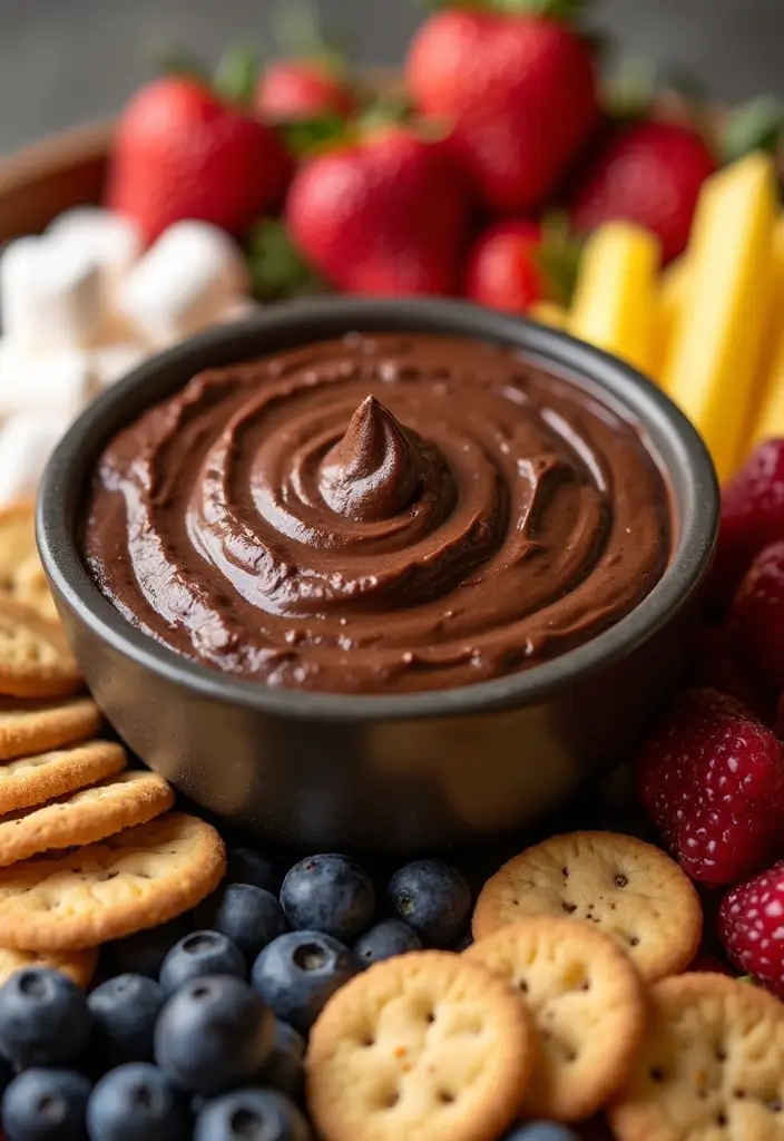 28 Sweet Dip Recipes for Parties That Impress Guests - 10. Chocolate Fudge Dip