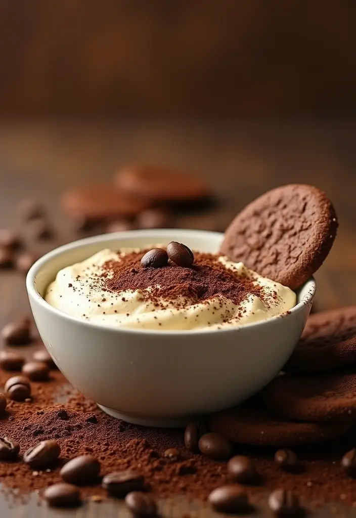 28 Sweet Dip Recipes for Parties That Impress Guests - 13. Tiramisu Dip