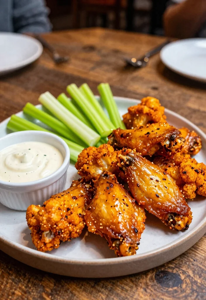 10 Bosh Vegan Recipes Inspired by Bold Plant Based Cooking 7. Cauliflower Buffalo Wings 0