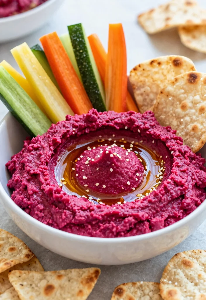 10 Bosh Vegan Recipes Inspired by Bold Plant Based Cooking 9. Beetroot Hummus 0