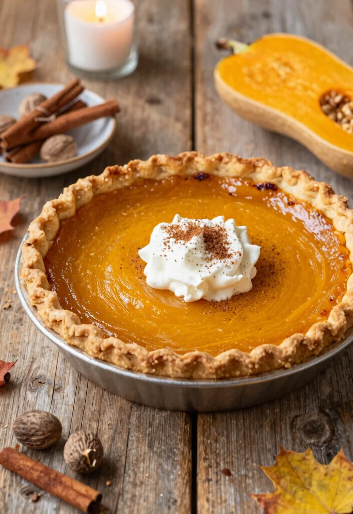 10 Butternut Squash Dessert Recipes for Cozy Baking 5. Butternut Squash Pie 0