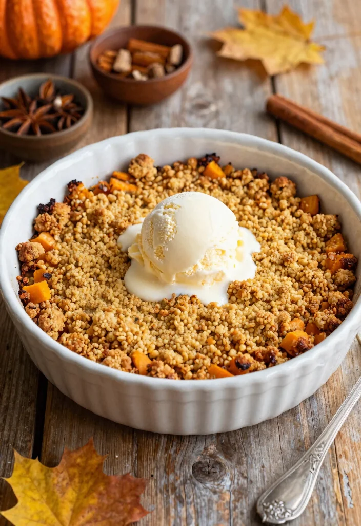 10 Butternut Squash Dessert Recipes for Cozy Baking 8. Butternut Squash Crumble 0