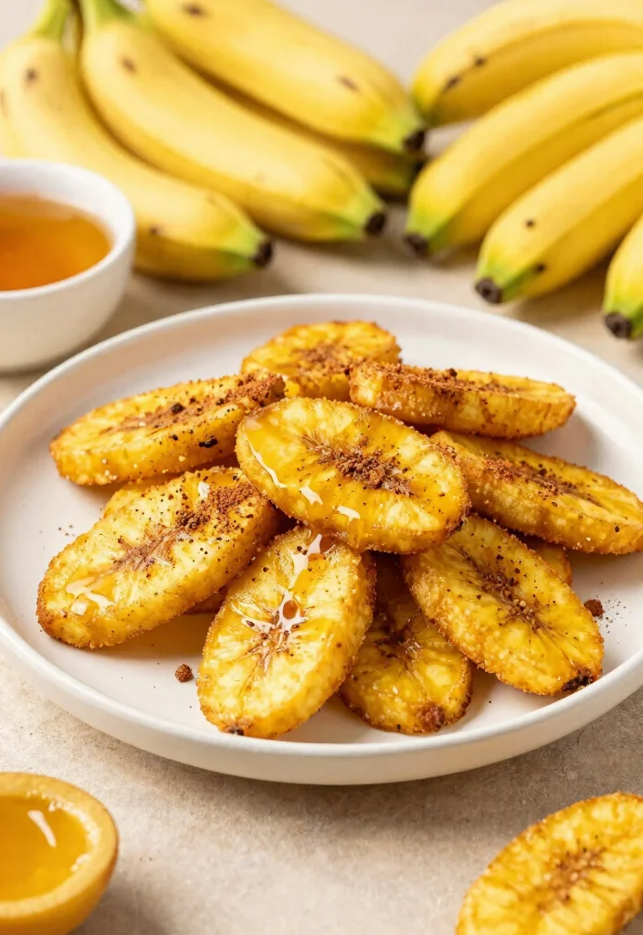 10 Cajun Dessert Recipes with Bold Southern Flavor 6. Fried Plantains with Honey 0