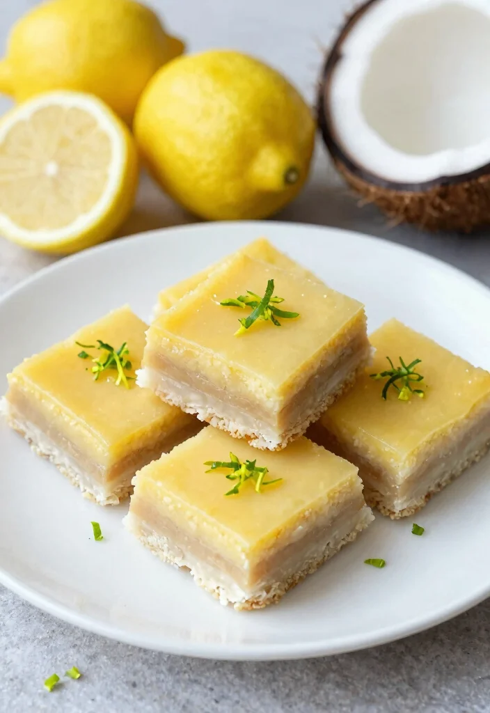 10 Cajun Dessert Recipes with Bold Southern Flavor 7. Lemon Cayenne Coconut Bars 0
