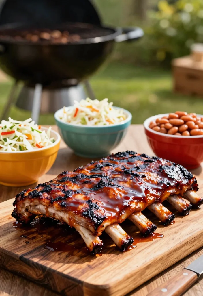 10 Cowboy Dinner Recipes for Hearty Rustic Meals 23 10 Cowboy Dinner Recipes for Hearty Rustic Meals - 3. Grilled BBQ Ribs 1