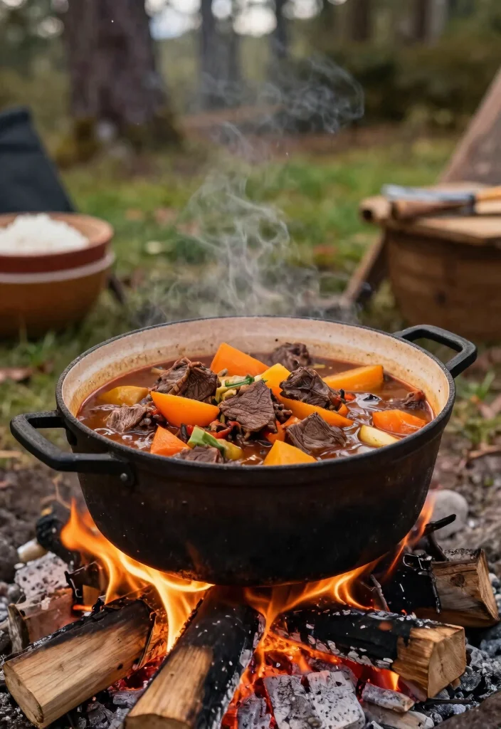 10 Cowboy Dinner Recipes for Hearty Rustic Meals 34 10 Cowboy Dinner Recipes for Hearty Rustic Meals - 4. Dutch Oven Beef Stew 1
