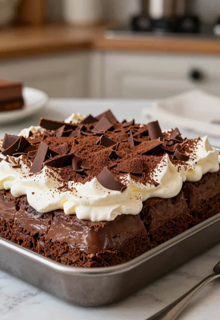 10 Easy 9 x 13 Dessert Recipes Perfect for Sharing 10. Chocolate Pudding Cake 0