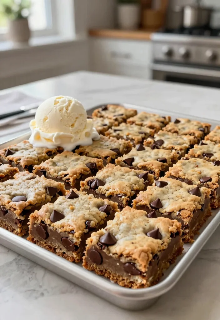 10 Easy 9 x 13 Dessert Recipes Perfect for Sharing 6. Chocolate Chip Cookie Bars 0