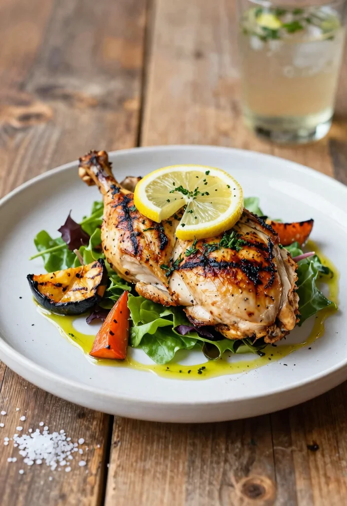 10 Easy Dinner Party Recipes That Impress Without Stress 1. Lemon Herb Grilled Chicken 0