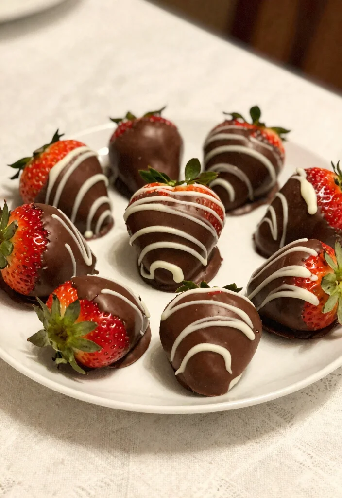 10 Easy Dinner Party Recipes That Impress Without Stress 10. Chocolate Dipped Strawberries 0
