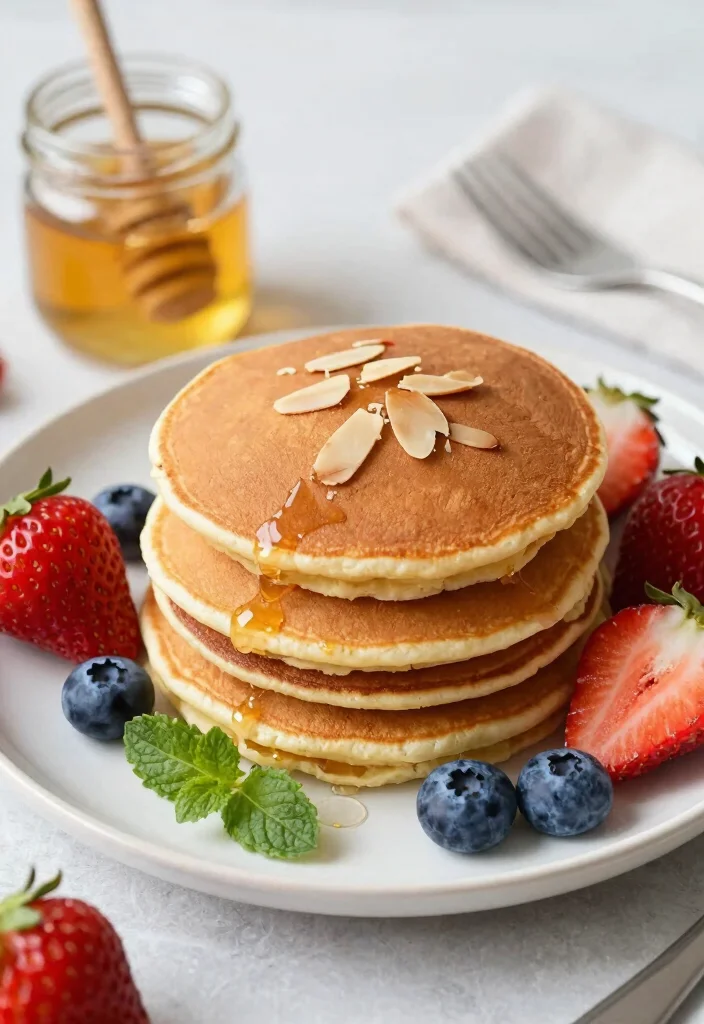 10 Easy Healthy Pancake Recipes for Quick Mornings 2. Almond Flour Pancakes 0