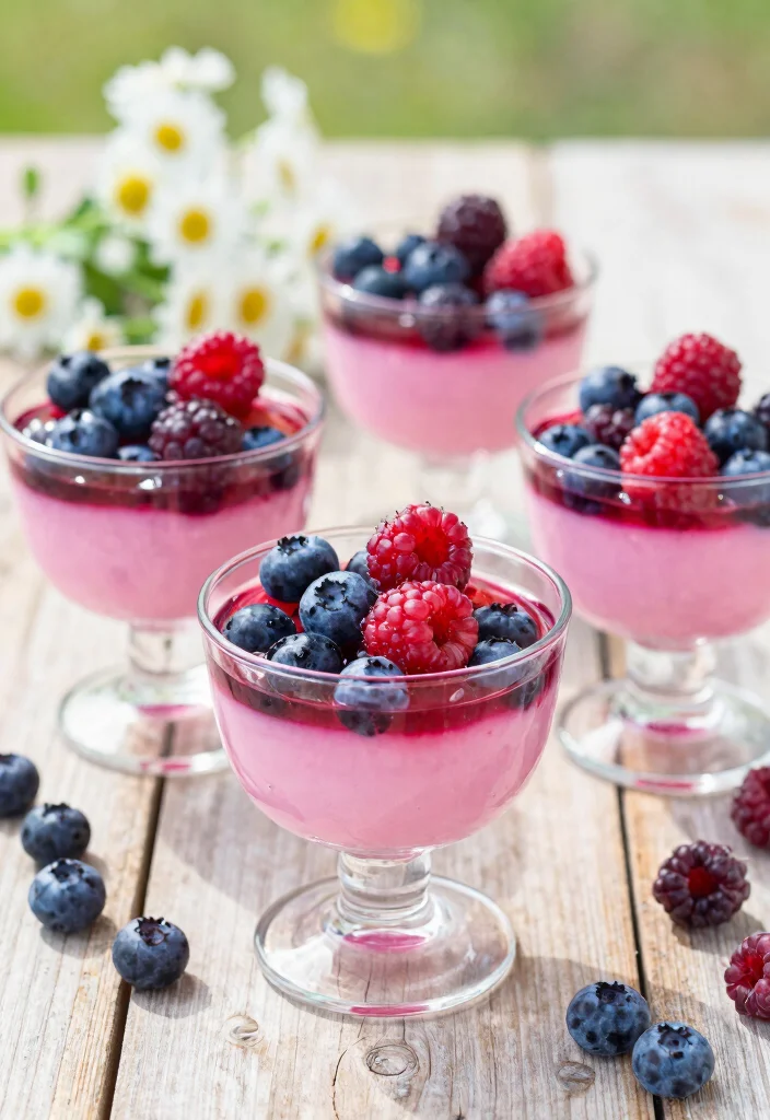 10 Easy Jelly Dessert Recipes for Quick No Bake Treats 3. Berry Yogurt Jelly 0
