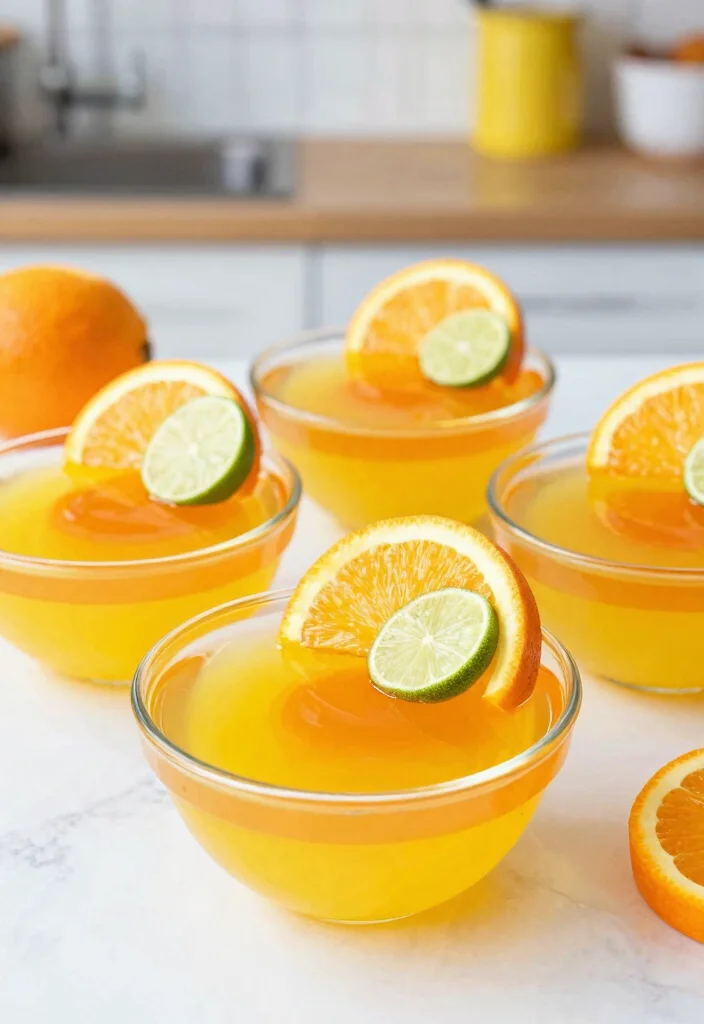 10 Easy Jelly Dessert Recipes for Quick No Bake Treats 9. Citrus Gel Dessert 0