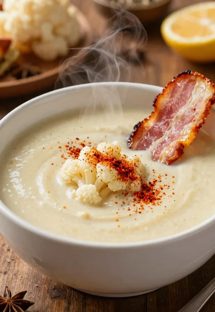 10 Keto Cauliflower Soup Recipes for Cozy Low Carb Bowls 7. Smoked Paprika Cauliflower Soup 0