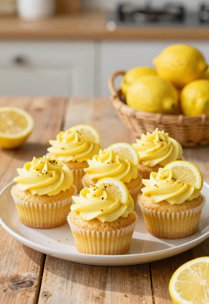 10 Keto Cupcake Recipes for Sweet Low Carb Treats 2. Lemon Almond Cupcakes 0