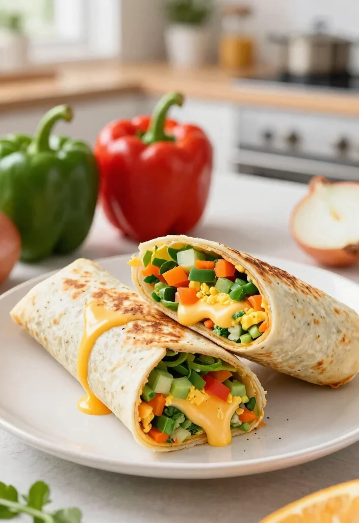10 Keto Egg Wrap Recipes for Easy Low Carb Meals 4. Cheesy Veggie Egg Wrap 0