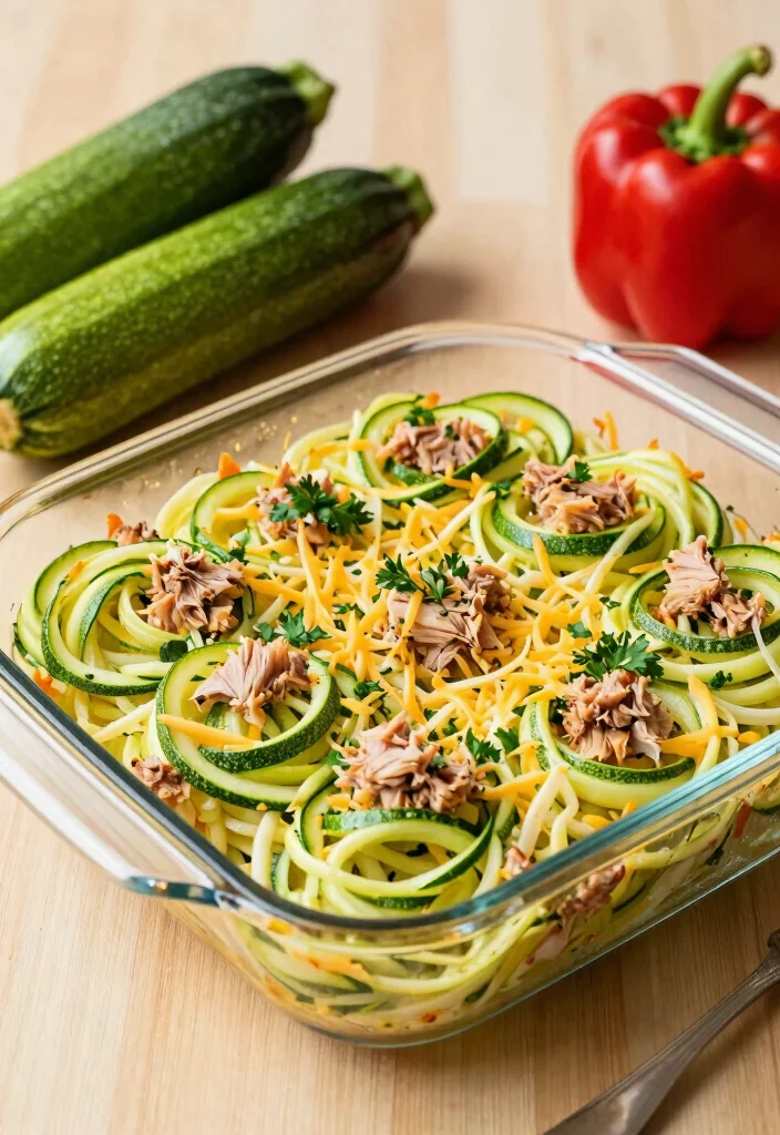 10 Keto Tuna Casserole Recipes for Comfort Style Dinners 3. Keto Tuna Casserole with Zucchini Noodles 0