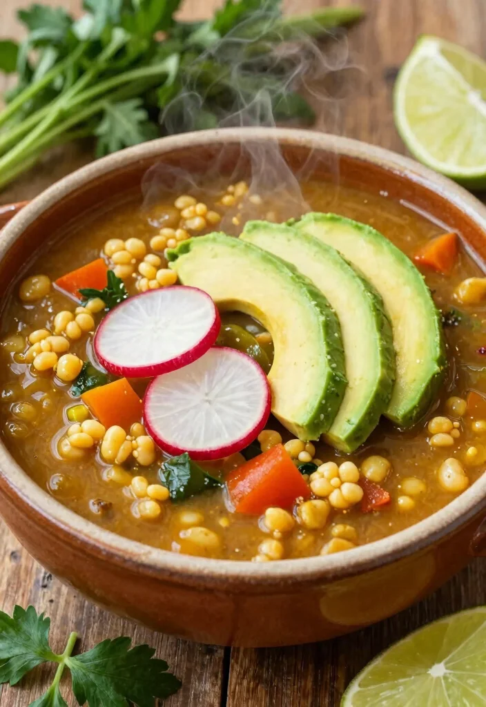 10 Maya Vegan Recipes Inspired by Traditional Flavors 9. Vegan Pozole with Hominy 0