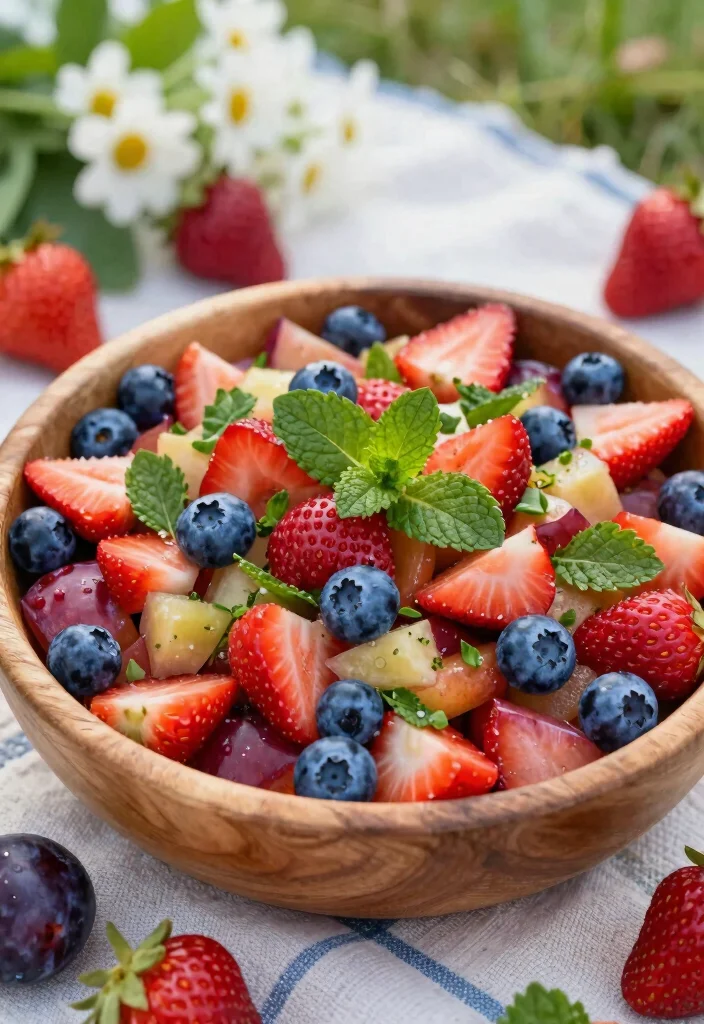 10 Plum Dessert Recipes for Sweet and Tart Treats - 9. Plum Fruit Salad 1