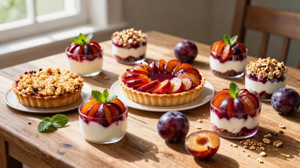 10 Plum Dessert Recipes for Sweet and Tart Treats
