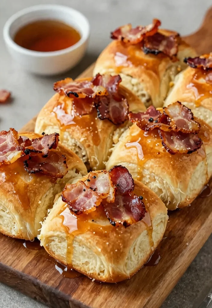 10 Rhodes Dinner Roll Recipes for Easy Baked Sides 10. Maple Bacon Dinner Rolls 0