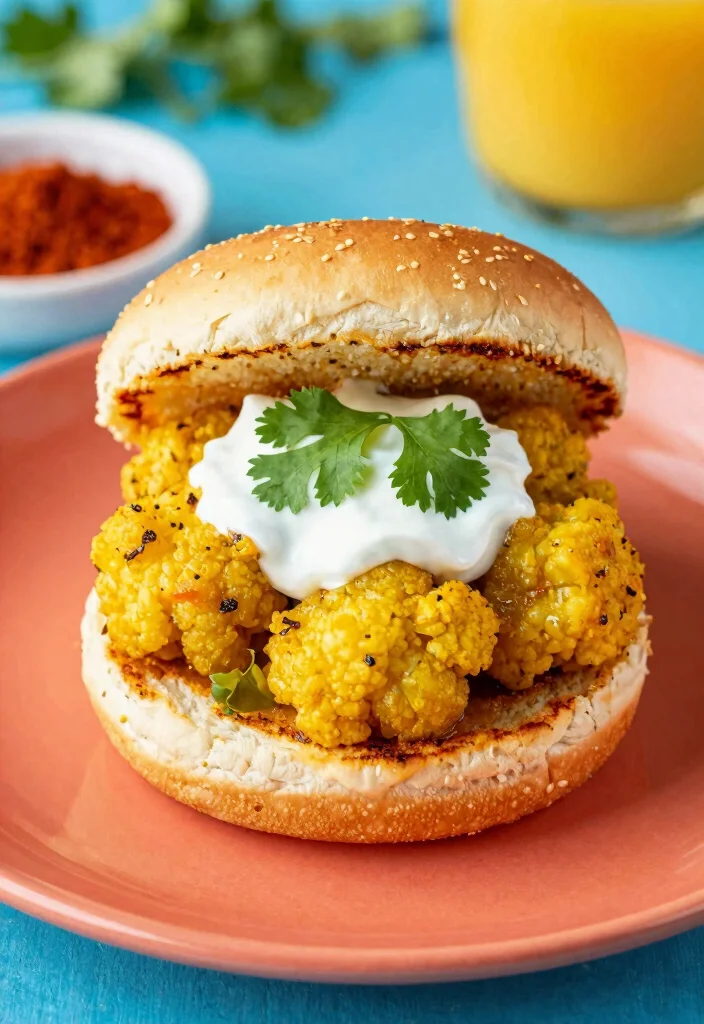 10 Vegan Slider Recipes for Mini Plant Based Meals 6. Curried Cauliflower Sliders 0