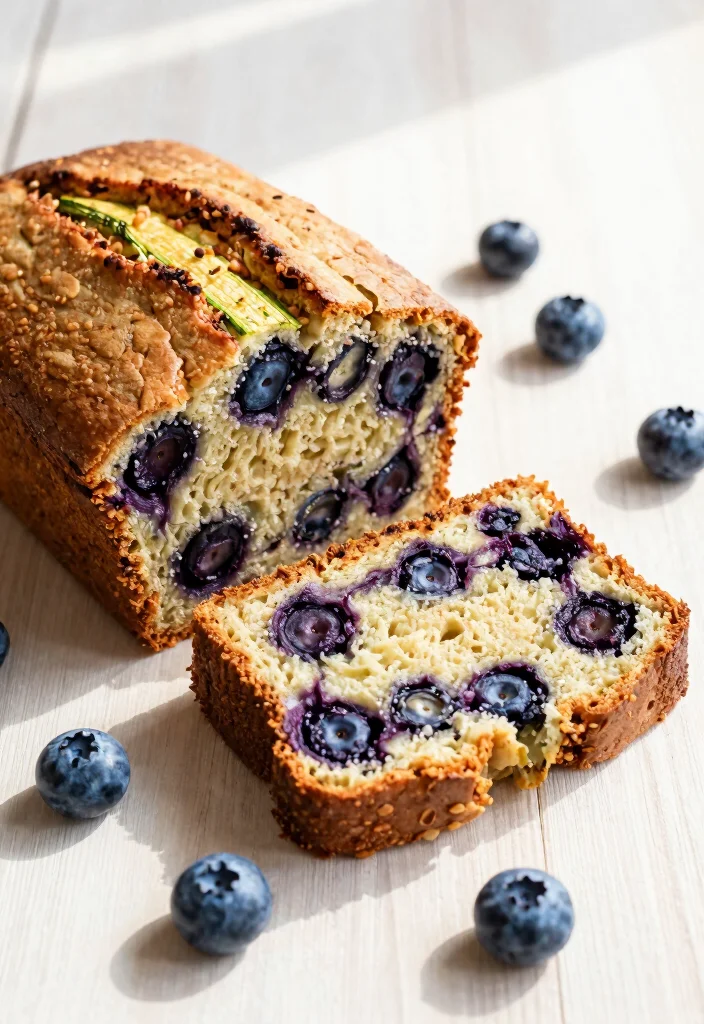 10 Vegan Zucchini Bread Recipes for Moist Sweet Baking 6. Blueberry Zucchini Bread 0